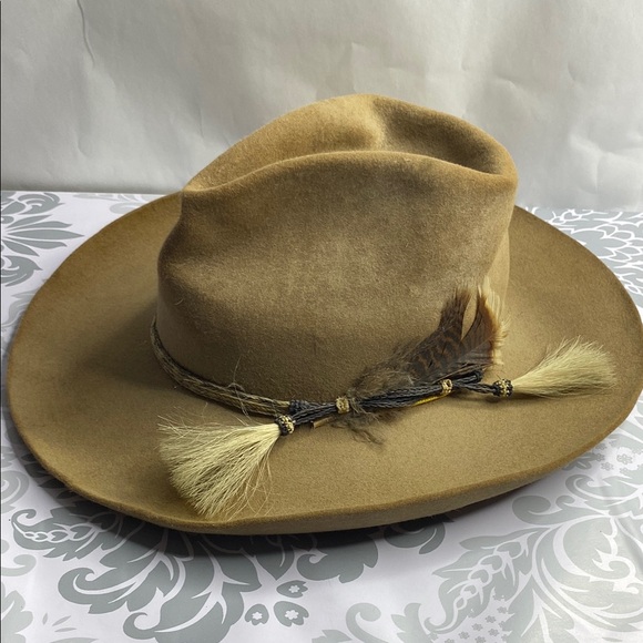Stetson Other - Vintage John H. Stetson Co 3X Beaver felt Cowboy Hat see photos please